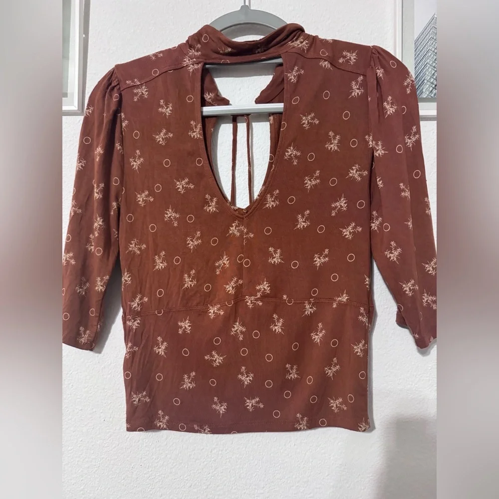 Free People Ruched Fitted Top - Picture 4 of 5